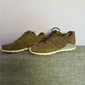 UGG Olive Suede Sneakers